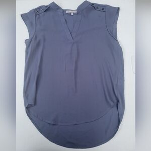 Sweet Rain Women's Slate V-Neck Blouse